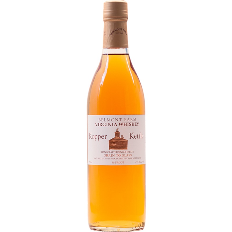 Belmont Farm Kopper Kettle Virginia Whiskey