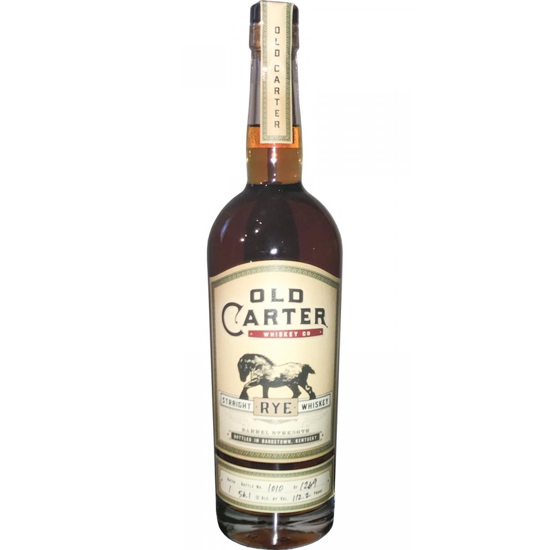 Old Carter Rye Whiskey