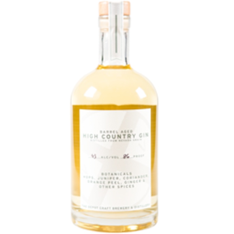 The Depot Barrel Aged High Country Gin