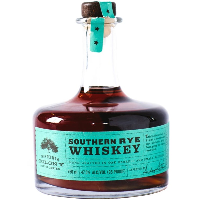 Thirteenth Colony Distilleries Southern Rye Whiskey