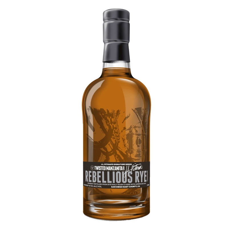 Twisted Manzanita Spirits Rebellious Rye Whiskey