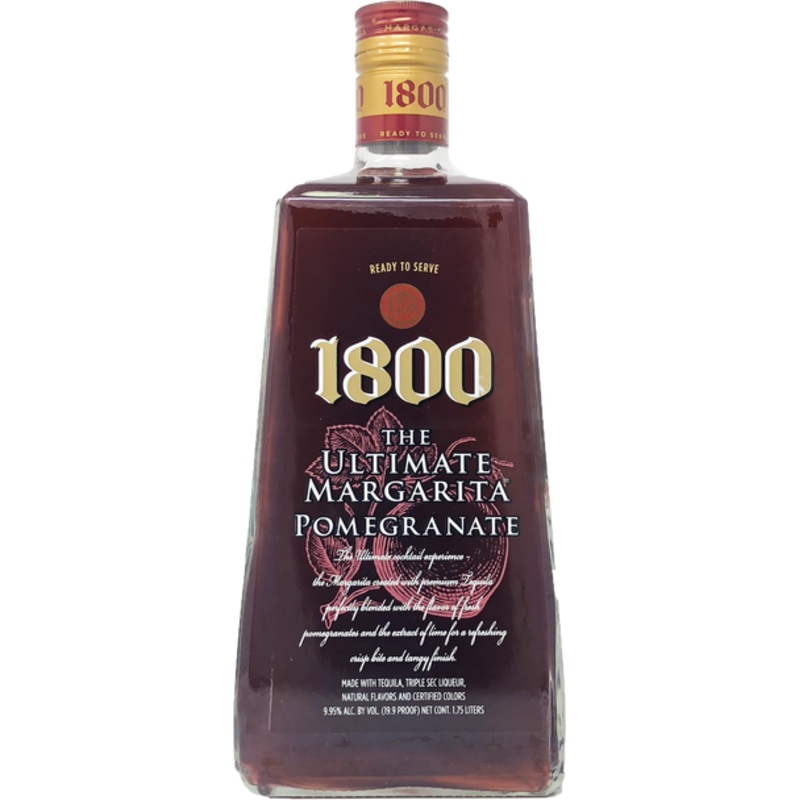 1800 Pomegranate Margarita Ready to Drink | 1.75L