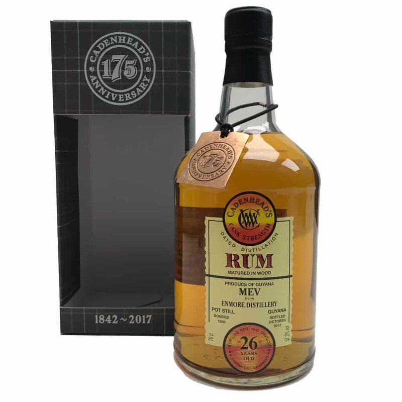 Cadenheads Cask Strength Rum Enmore MEV 1990 26 Year Old | 700ML