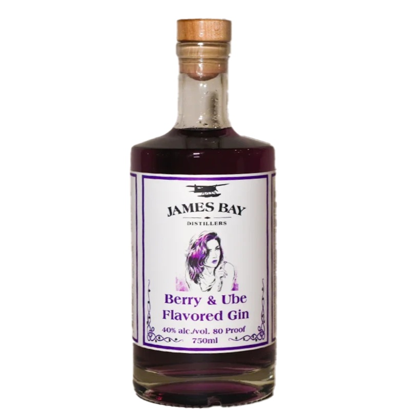 James Bay Distillers Berry & Ube Flavored Gin