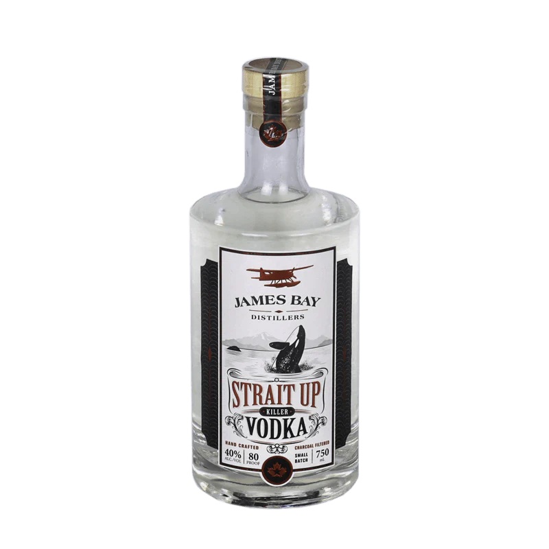James Bay Distillers Strait Up Killer Vodka
