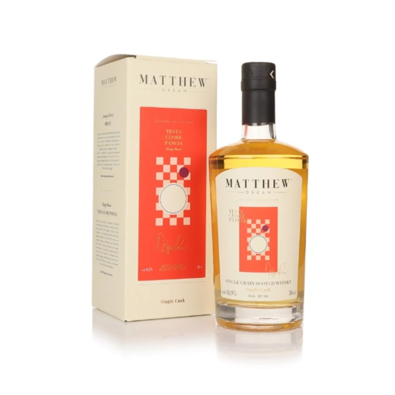 Testa Cuore Pancia Cuisine Collection Matthew Single Malt Scotch Whiskey | 500ML