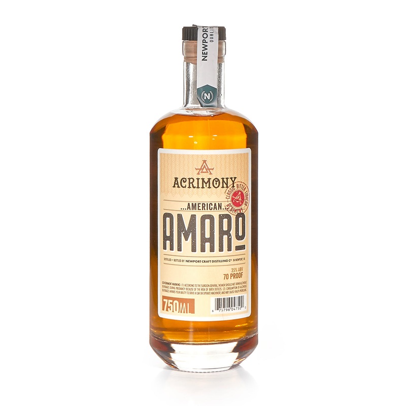 Newport Craft Distilling Co. Acrimony Amaro Liqueur
