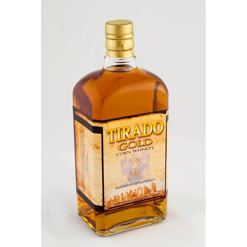 Tirado Distillery Gold Corn Whiskey
