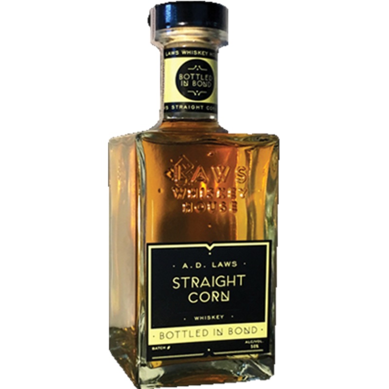 A.D. Laws Bottled in Bond Straight Corn Whiskey