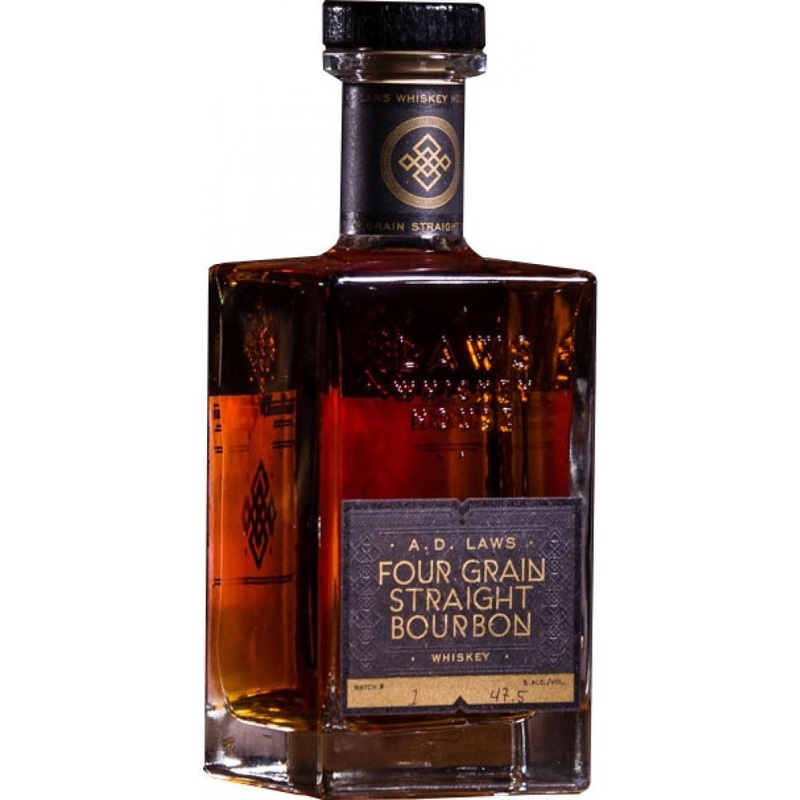 AD Laws Four Grain Straight Bourbon Whiskey