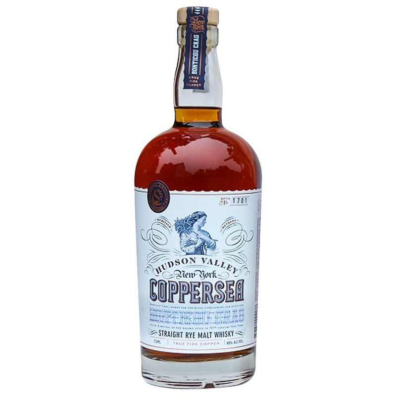 Coppersea Distilling New York Hudson Valley Raw Rye Whisky