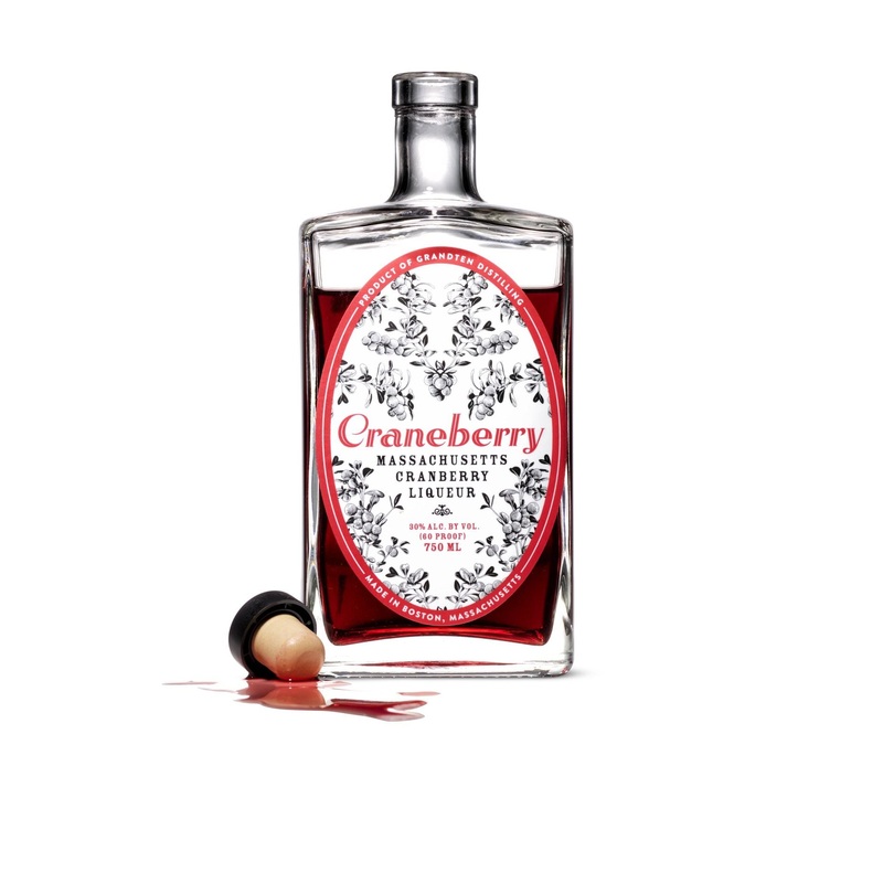 GrandTen Distilling Craneberry Massachusetts Craneberry Liqueur