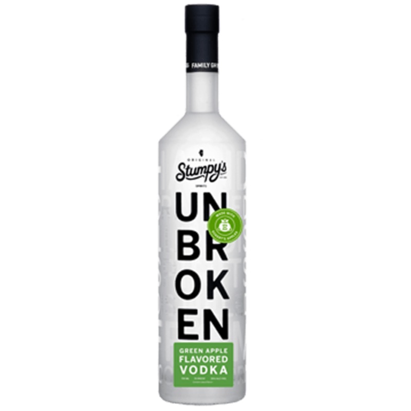 Stumpy's Unbroken Green Apple Flavored Vodka