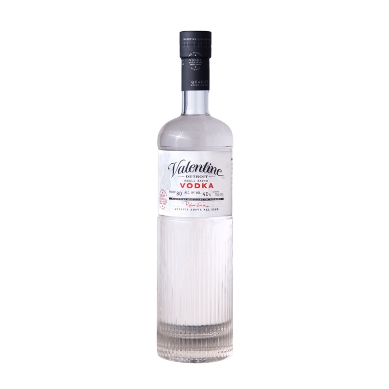 Valentine Distilling Co. Detroit Small Batch Valentine Vodka