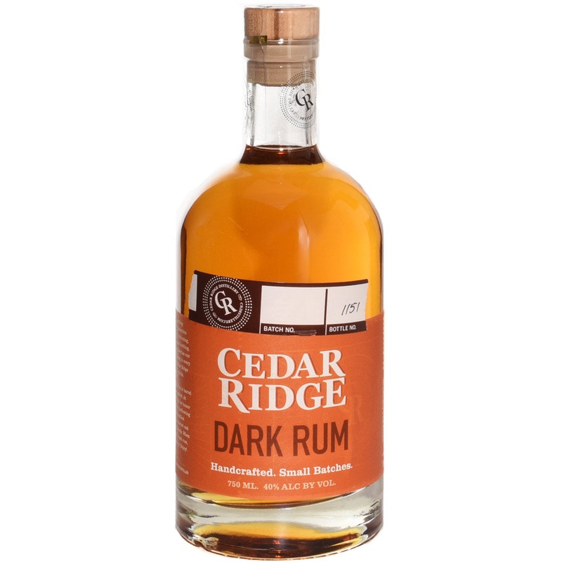 Cedar Ridge Dark Rum