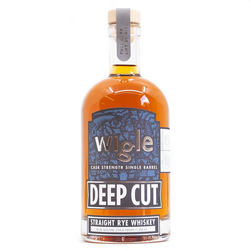 Wigle Deep Cut Cask Strength Single Barrel Straight Rye Whiskey