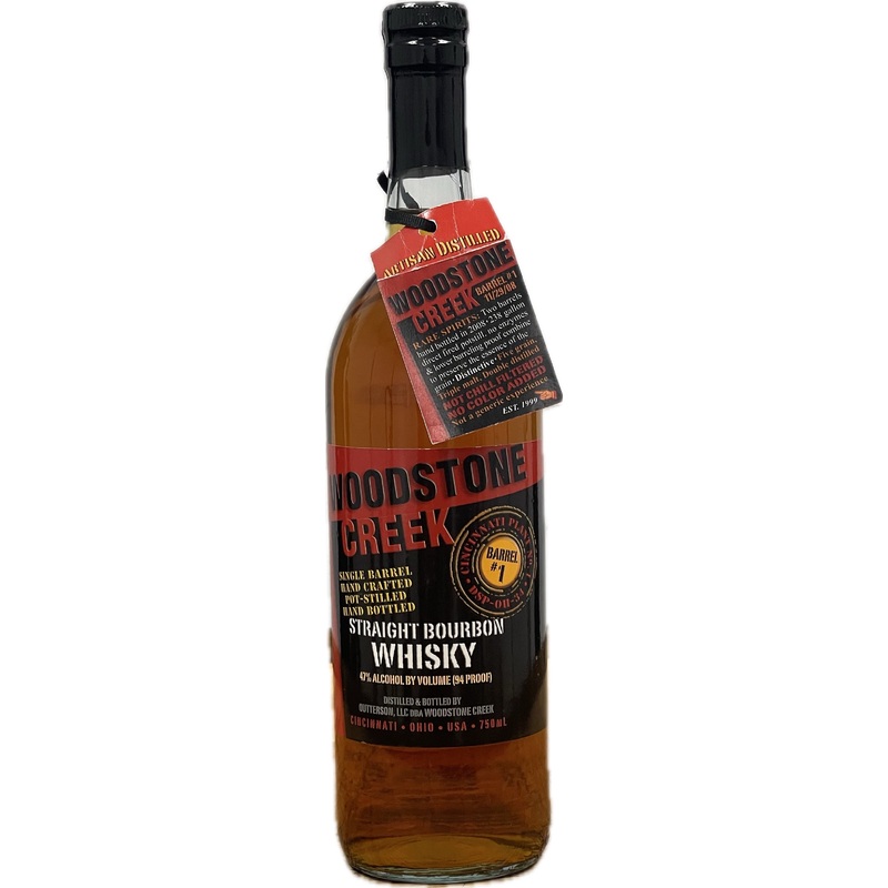 Woodstone Creek Straight Bourbon Barrel #1 Whiskey