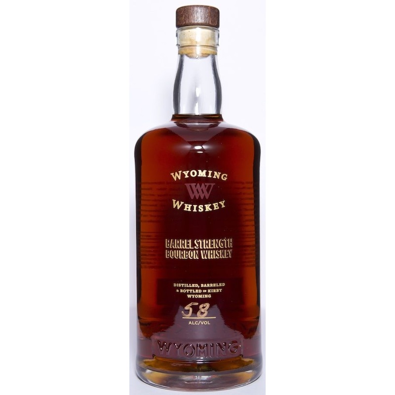 Wyoming Whiskey Barrel Strength Bourbon Whiskey