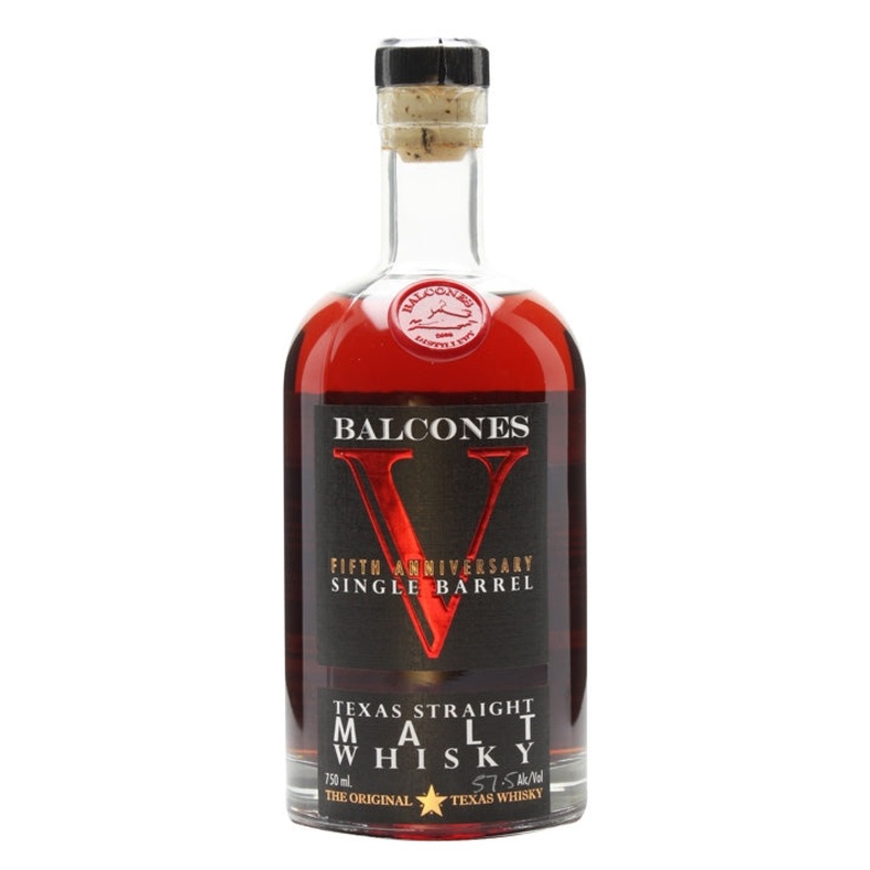 Balcones 5th Anniversary Rumble Cask Reserve Finish Signle Barrel Texas Straight Malt Whisky
