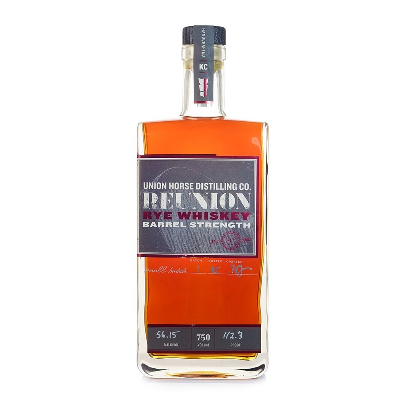 Union Horse Distilling Co. Barrel Strength Reunion Rye Whiskey
