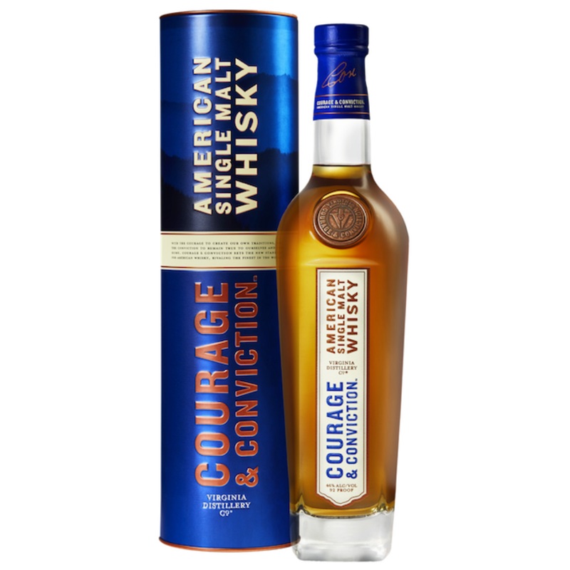 Virginia Distillery Co. Courage & Conviction American Single Malt Whiskey