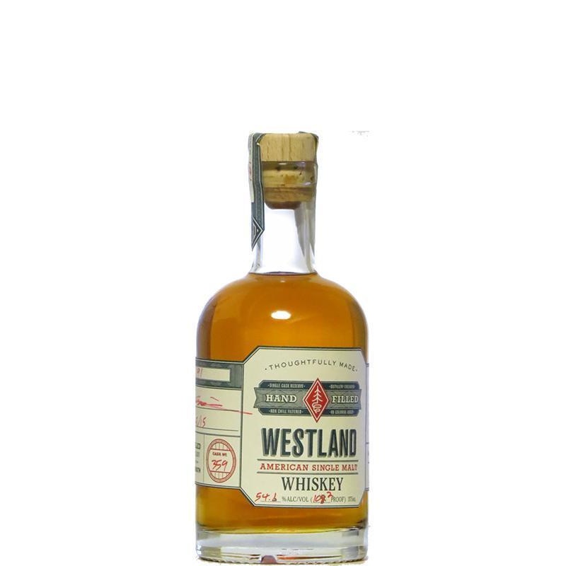 Westland Cask No 395 Hand Filled ABV 54.6% American Single Malt Whiskey