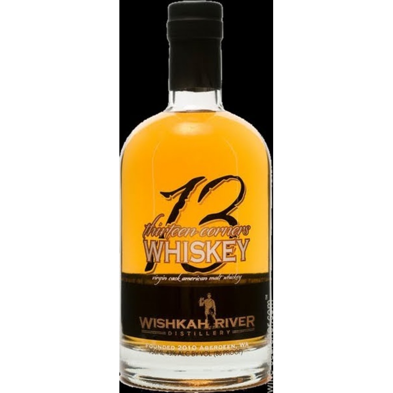 Wishkah River 13 Corners Virgin Cask American Malt Whiskey