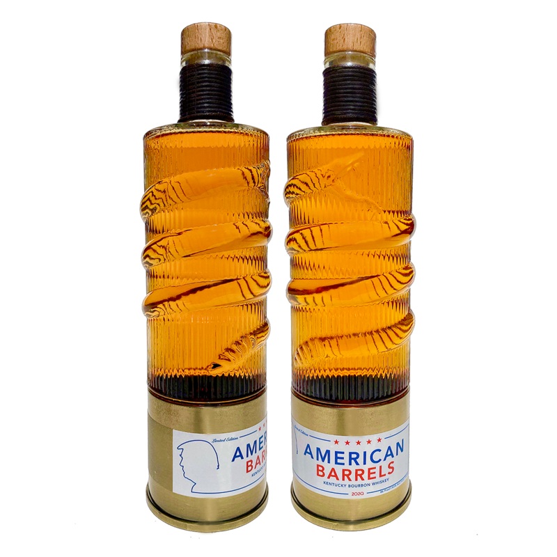 American Barrels | Presidential WHITE Label | 2020 Limited Edition | Bourbon Whiskey *Drink One/Collect One