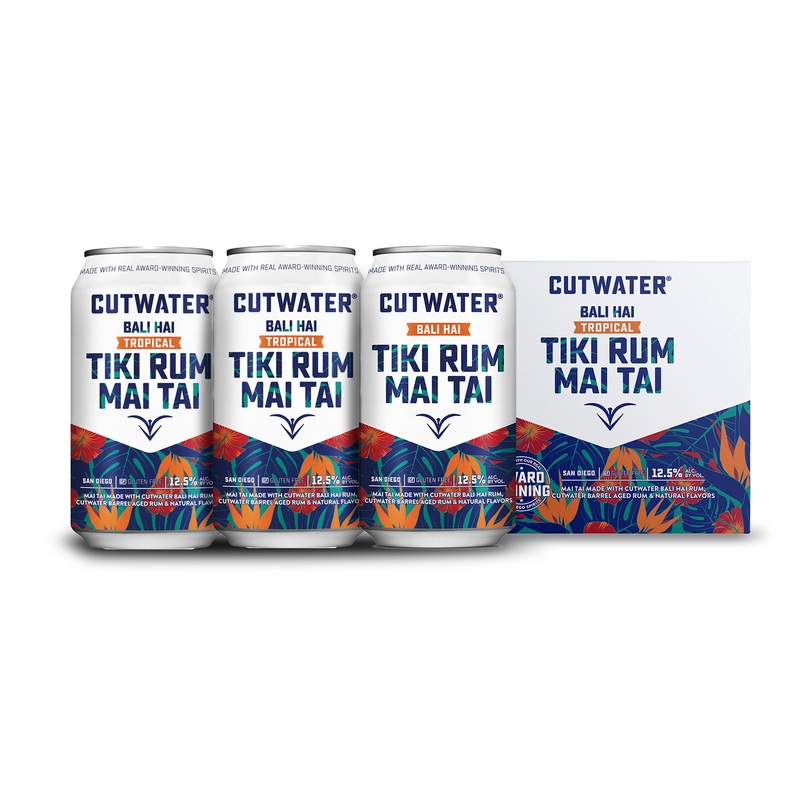 Cutwater | Bali Hai Tiki Rum Mai Tai (4) Pack Cans