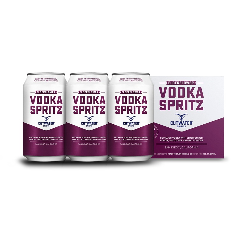 Cutwater | Elderflower Vodka Spritz (4) Pack Cans