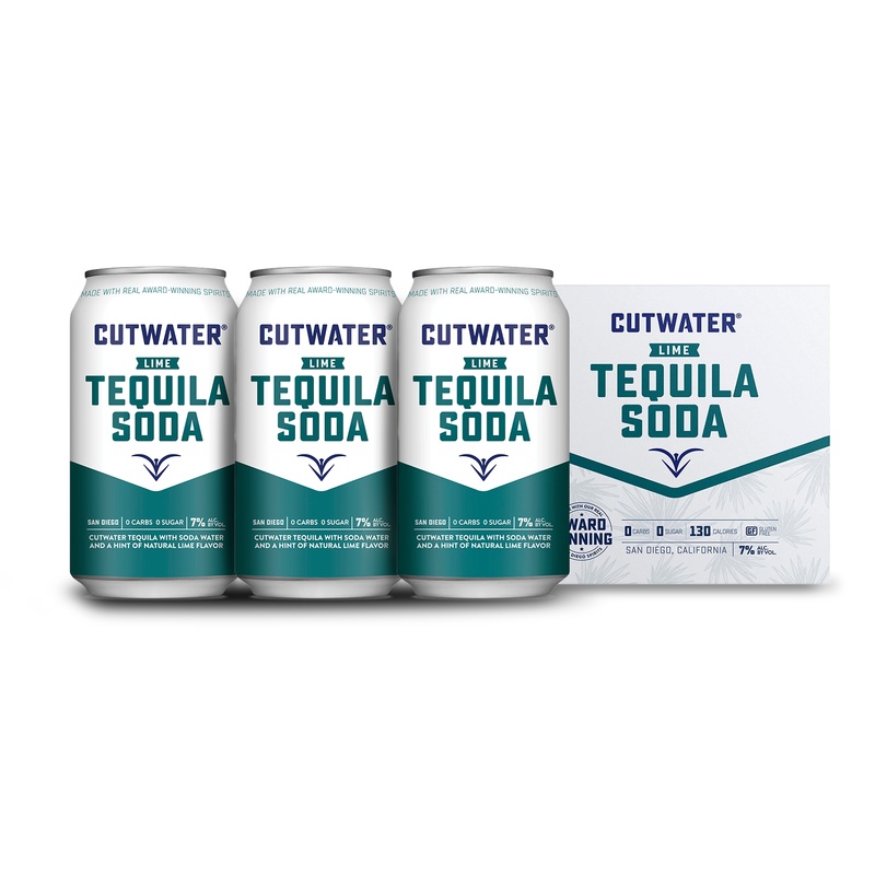 Cutwater | Lime Tequila Soda (4) Pack Cans