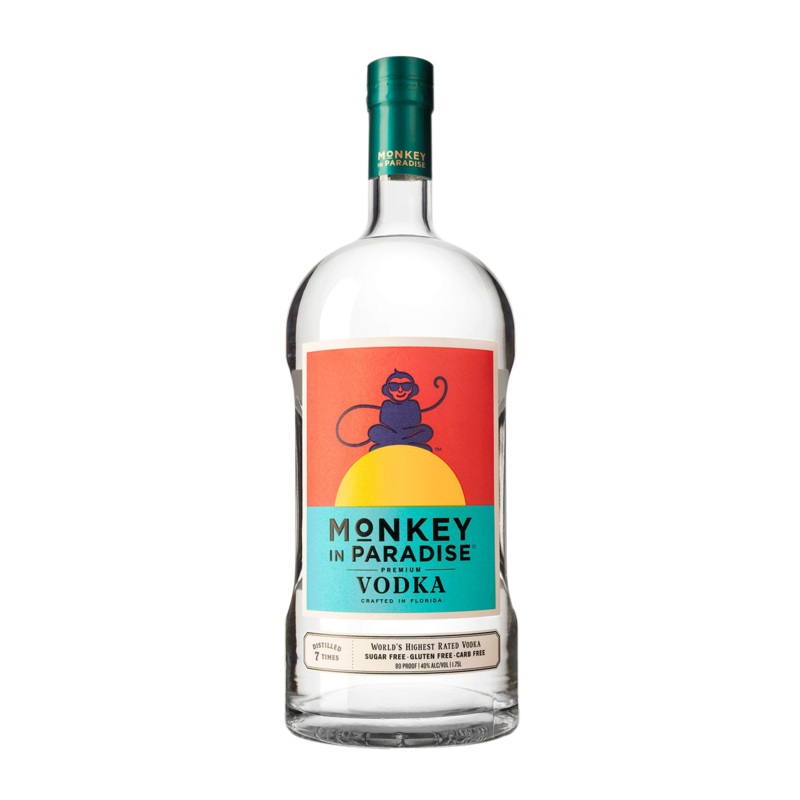Monkey In Paradise Vodka 1.75L