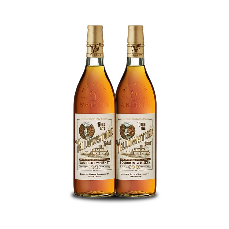 Yellowstone Select Bourbon (2) Bottle Bundle