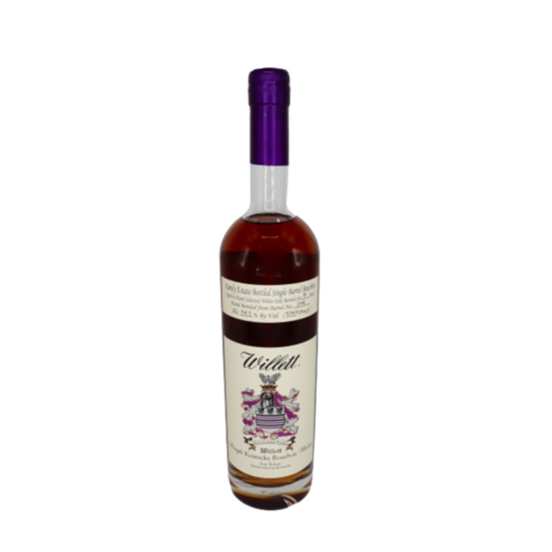 Willett Family Estate Single Barrel 6 Year Bourbon Barrel #204 129 Proof Kentucky Straight Bourbon Whiskey