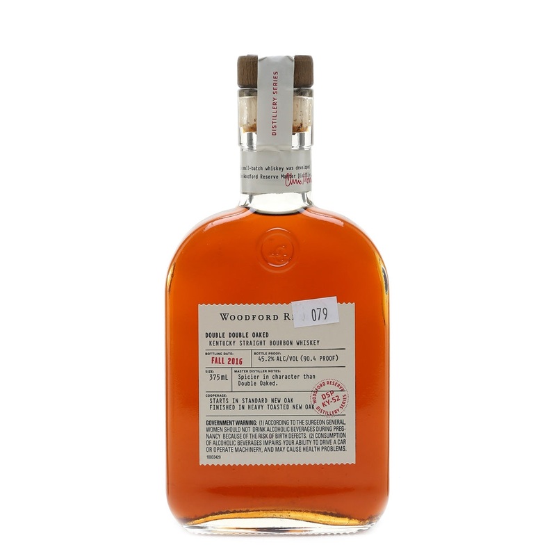 Woodford Reserve "Double Double" Oaked Kentucky Straight Bourbon Whiskey | 375ML