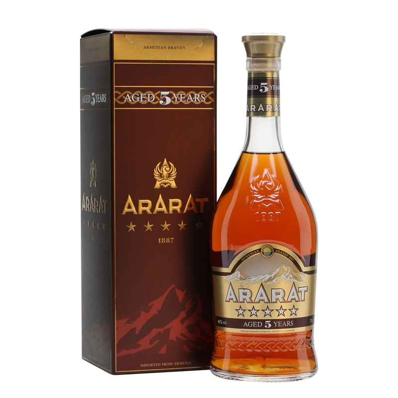 Ararat 5 Star 5 Year Old Armenian Brandy