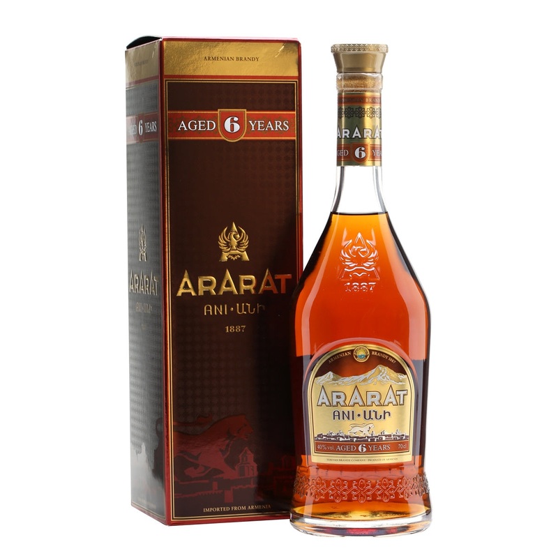 Ararat Ani 6 Year Old Armenia Brandy