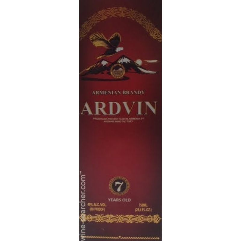 Ardvin 7 Year Old Armenian Brandy