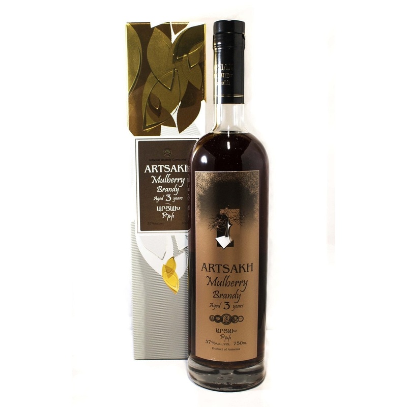 Artsakh Mulberry 114 Proof 3 Year Old Armenian Brandy