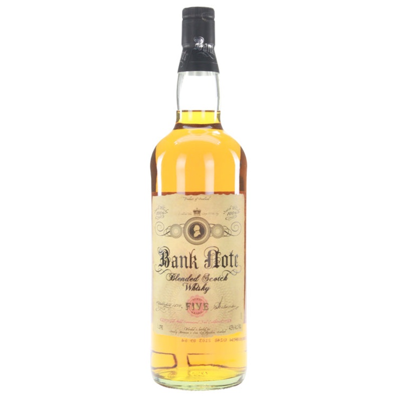 Bank Note 5 Year Old Blended Irish Whiskey