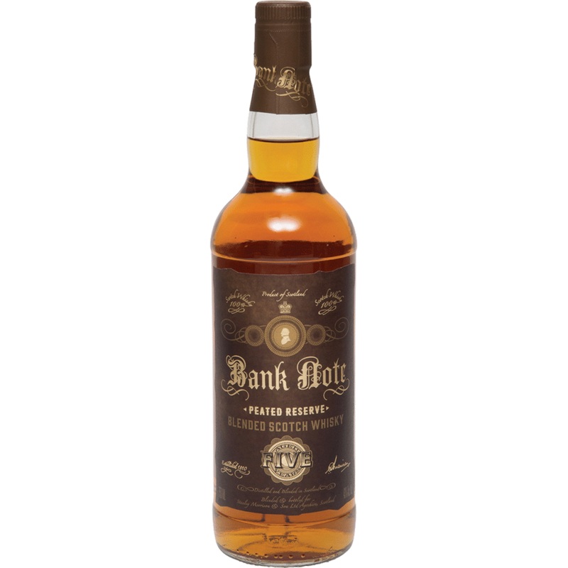 Bank Note Peated Reserve 5 Year Old Blended Scotch Whisky