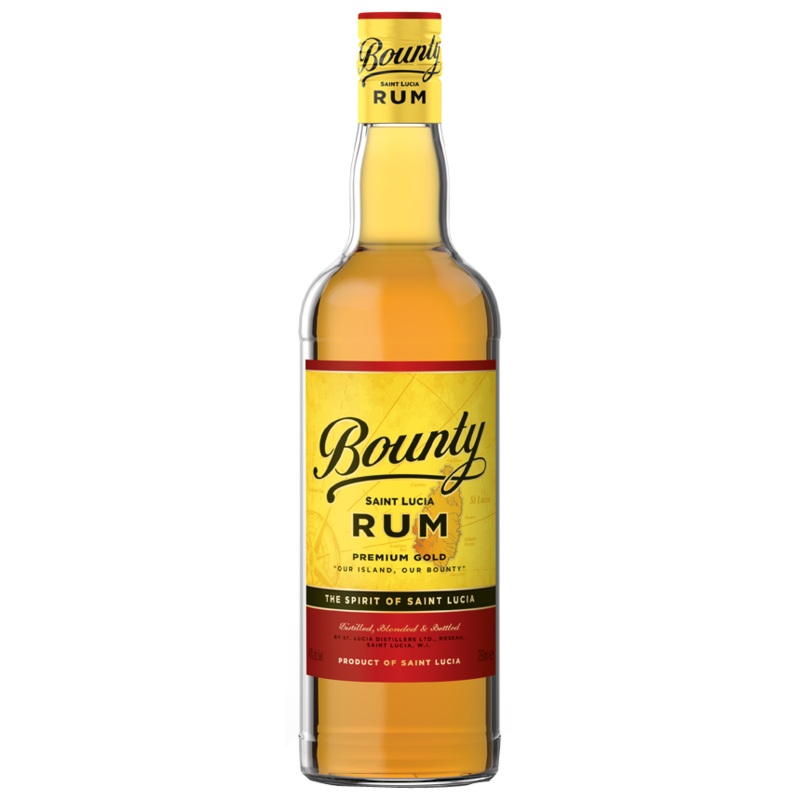 Bounty Premium Gold Rum Saint Lucia Rum