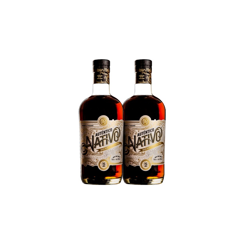 Autntico Nativo 15 Year Old Special Reserve Rum (2) Bottle Bundle