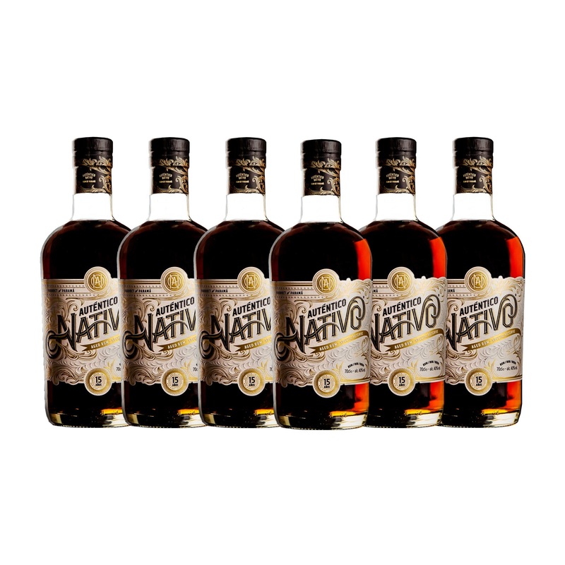 Autntico Nativo 15 Year Old Special Reserve Rum (6) Bottle Bundle