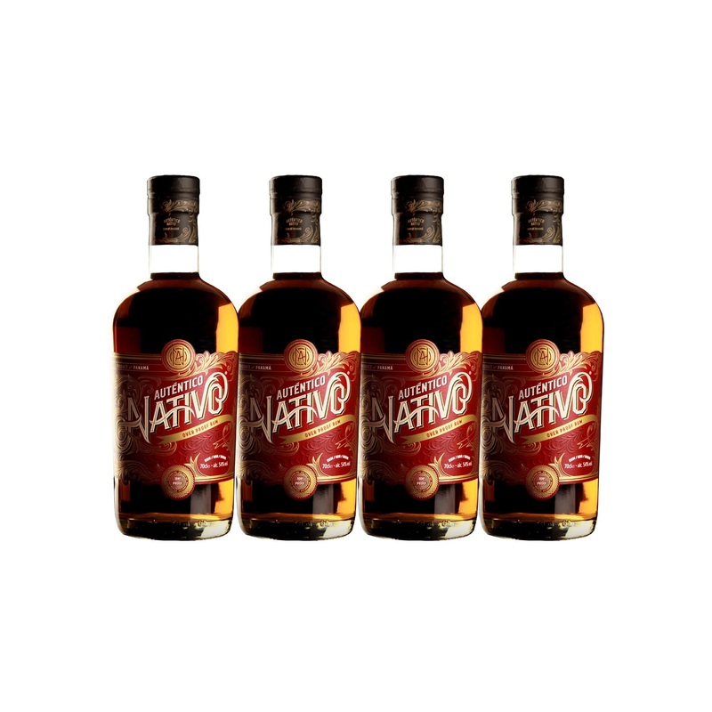 Autntico Nativo Overproof Rum (4) Bottle Bundle