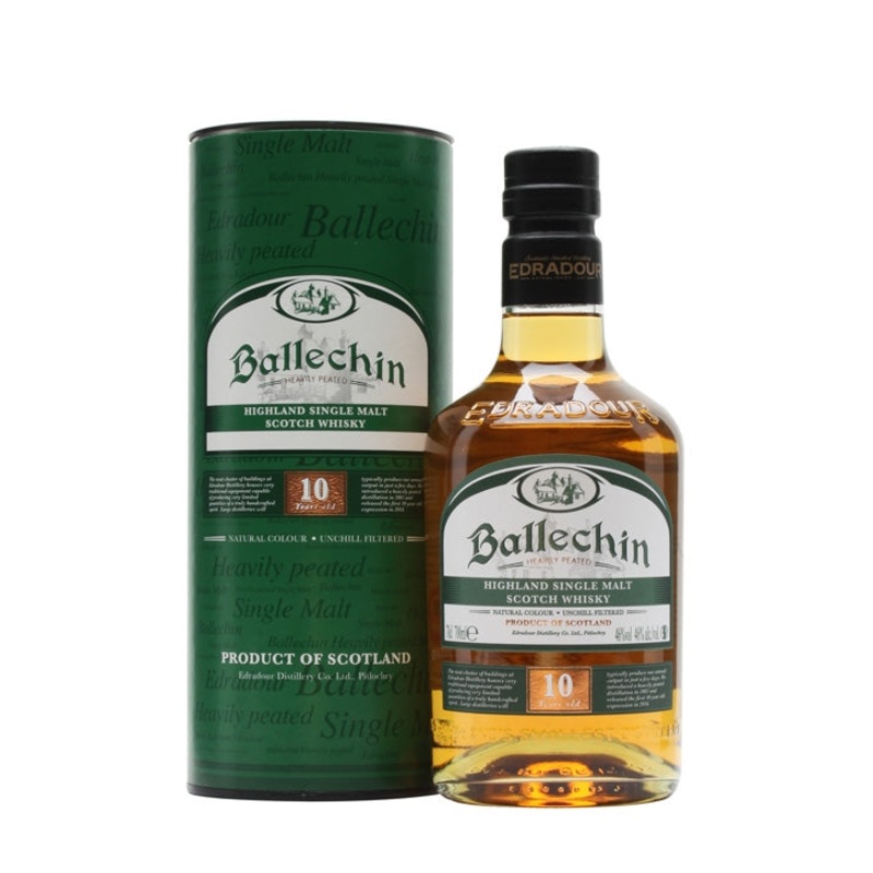 Ballechin 10 Year Old Heavily Peated Highland Single Malt Scotch Whisky | 700ML
