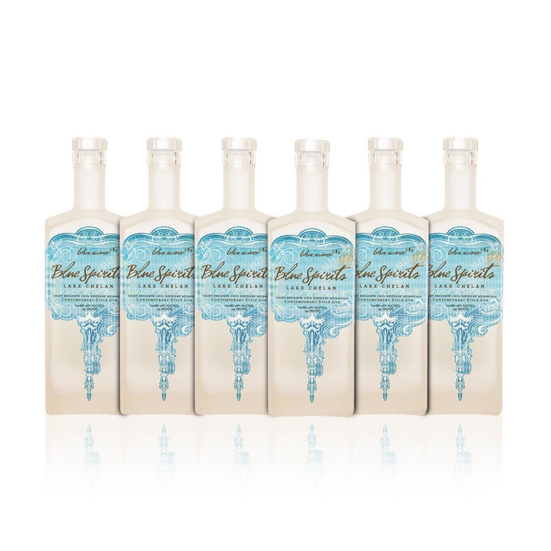 Blue Spirits Blue Wind #4 Gin (6) Bottle Bundle