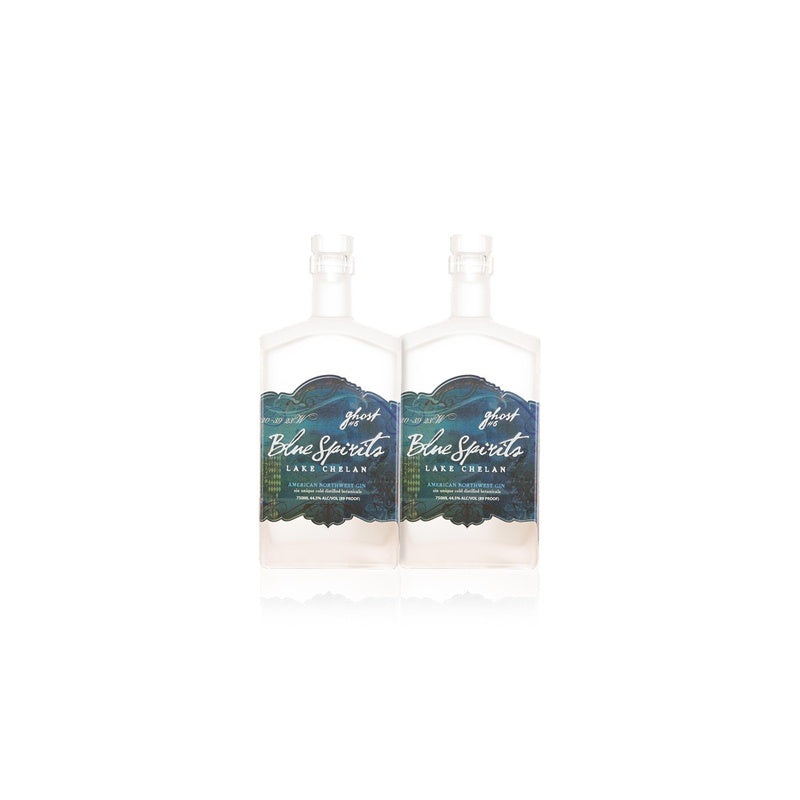 Blue Spirits Ghost #6 Gin (2) Bottle Bundle