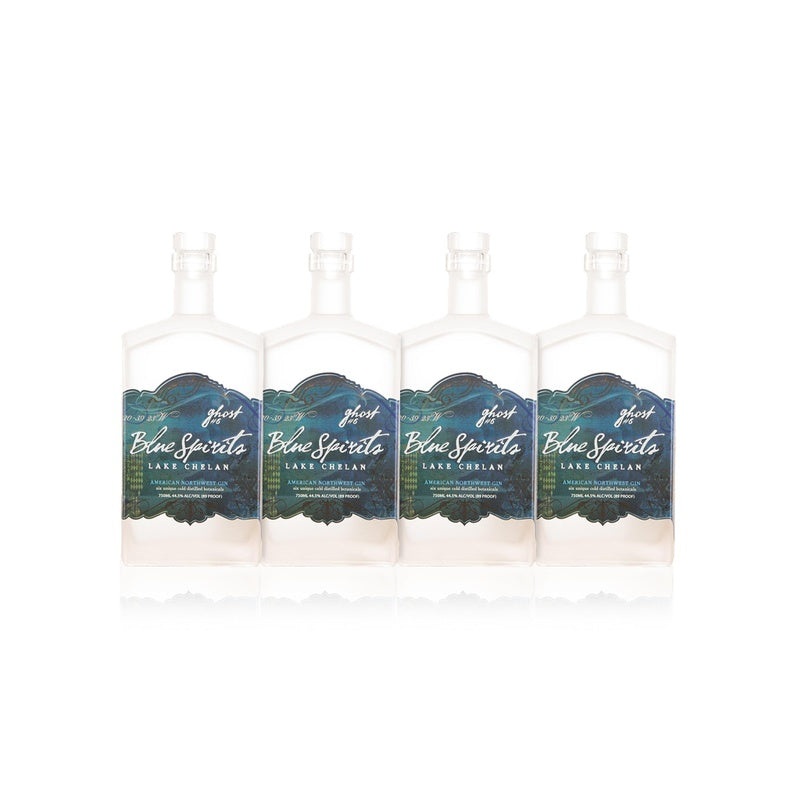 Blue Spirits Ghost #6 Gin (4) Bottle Bundle