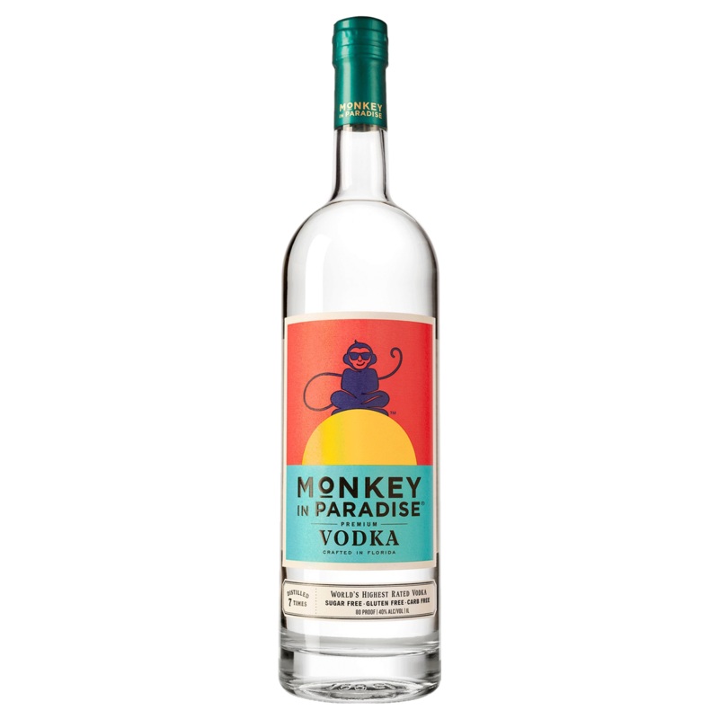 Monkey In Paradise Vodka 1-Liter